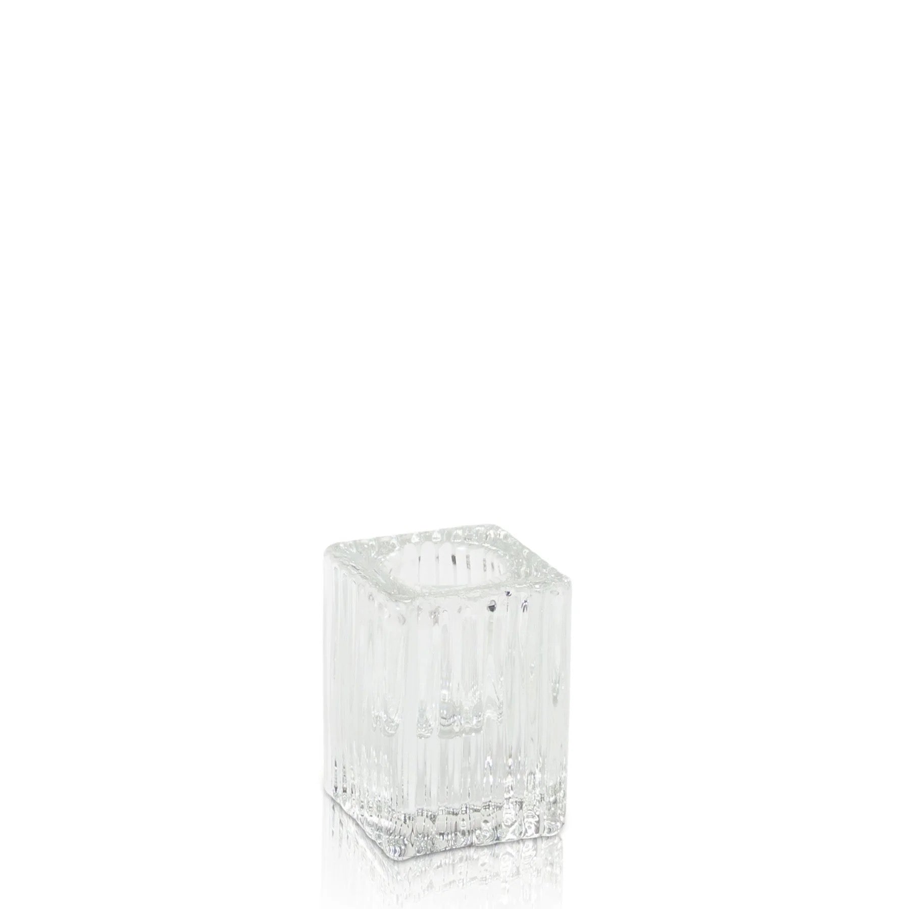 Cube Ripple Candle Holder