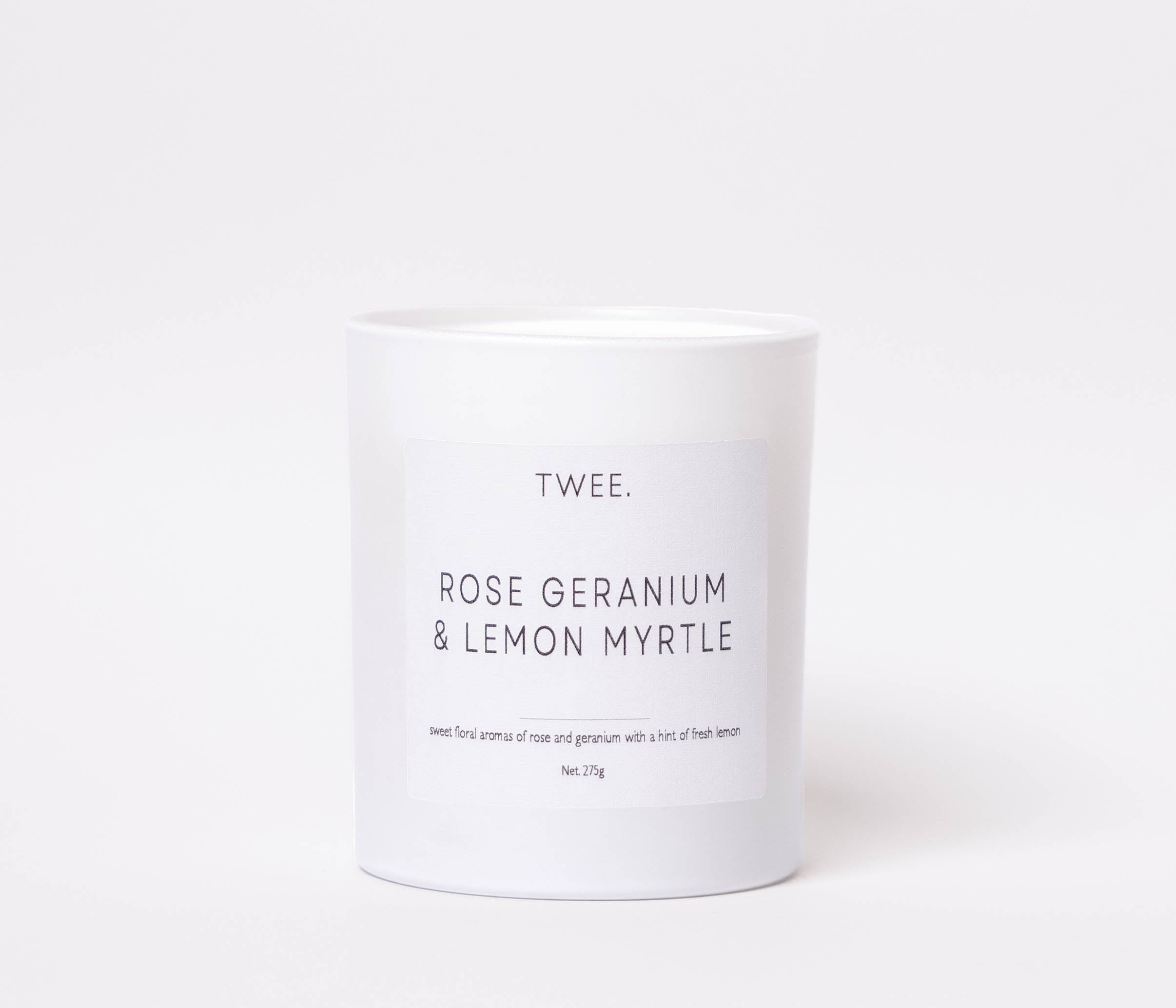 Rose Geranium and Lemon Myrtle
